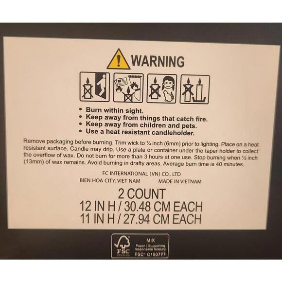 Dia De Los Muertos Candles - Picture 3 of 3